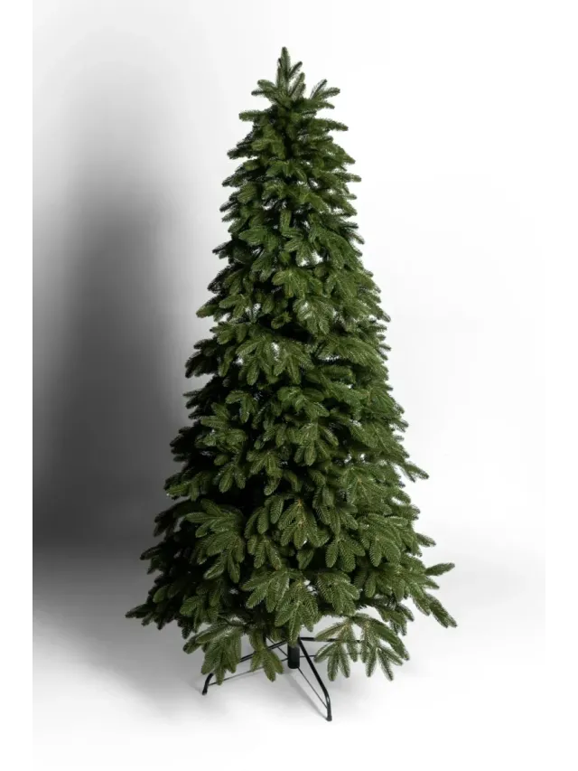 Brad artificial Noel New 200 cm QC177, 850 Ramuri 2D + 3D PE, Circumferinta Bazei 283 cm